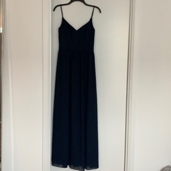 Levkoff bridesmaid chiffon dress - Picture 3 of 4